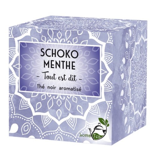 Thé noir SCHOKO MENTHE LOMATEA x 20 infusettes pyramides
