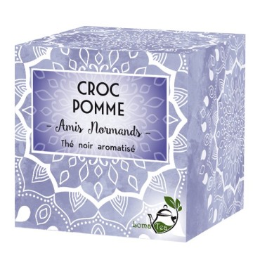 Thé noir CROC POMME LOMATEA x 20 infusettes pyramides