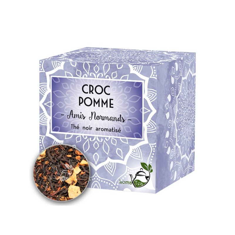 Black tea croc apple lomatea x 20 pyramid infuses Black tea croc apple lomatea x 20 pyramid infuses