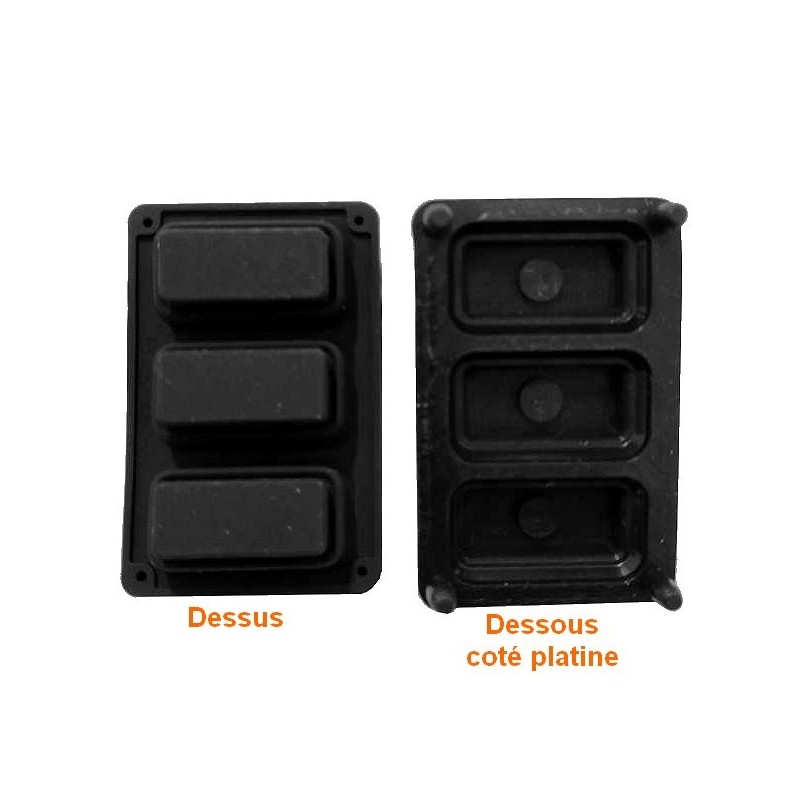 Dessus de clavier 3 touches 421945003261 SAECO GAGGIA