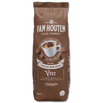 Bebida com sonho de chocolate van houten vh2 34% cacau 1kg de chocolate bebida