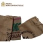 Lot de 3 sacs à café en toile de jute Lot de 3 sacs à café en toile de jute