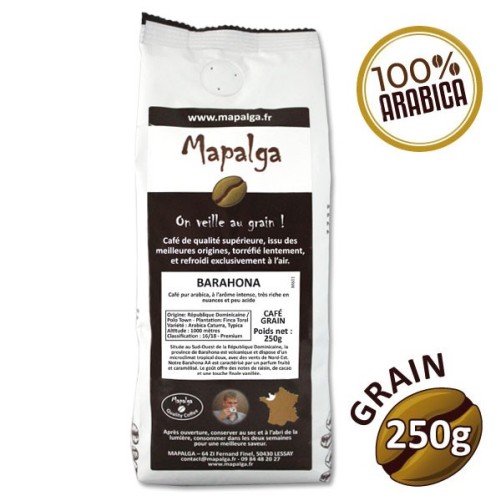 Pack économique cafés en grain - 250g - MAPALGA
