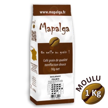 Café Moulu Melange Italienisch - 1 kg - Mapala