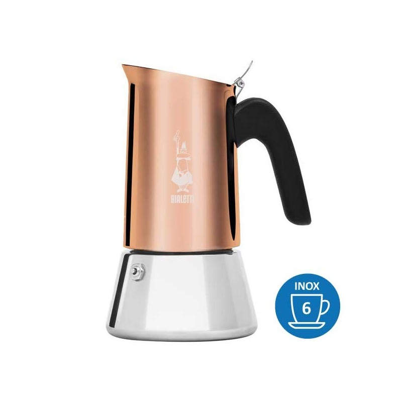 Cafetière Bialetti Induction Venus Cuivre Inox 6 tasses Cafetière Bialetti Induction Venus Cuivre Inox 6 tasses