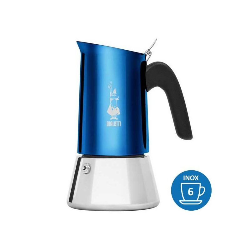 Cafetière Bialetti Induction Venus Bleue Inox 6 tasses Cafetière Bialetti Induction Venus Bleue Inox 6 tasses