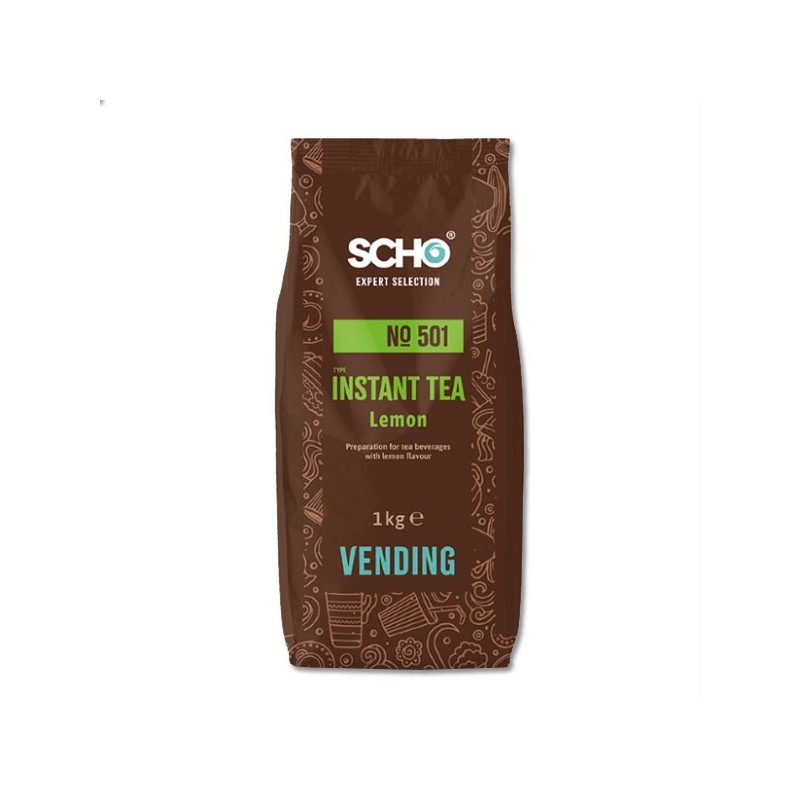 Préparation instantanée pour boisson à base de thé goût citron - 1 Kg - SCHO Préparation instantanée pour boisson à base de thé goût citron - 1 Kg - SCHO