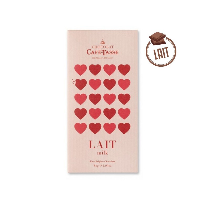Mesa de chocolate con leche 85G Love Cake Cup Edition Mesa de chocolate con leche 85G Love Cake Cup Edition