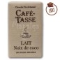 Tablette chocolat au lait Noix de coco 9g - CAFE TASSE Tablette chocolat au lait Noix de coco 9g - CAFE TASSE