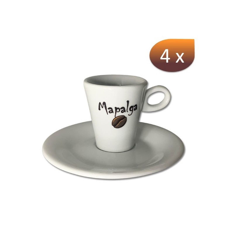 Cup and under cup 7 cl x 4 - MAPALGA