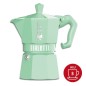 Cafetière italienne Moka Exclusive Verte 3 TASSES - BIALETTI Cafetière italienne Moka Exclusive Verte 3 TASSES - BIALETTI