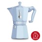 Cafetière italienne Moka Exclusive Bleue 6 TASSES - BIALETTI Cafetière italienne Moka Exclusive Bleue 6 TASSES - BIALETTI