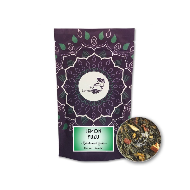 Thé Vert LEMON YUZU LOMATEA VRAC 100g