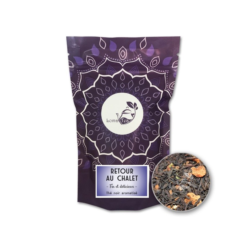 Tè nero Back allo chalet Lomatea Bulk 100G Tè nero Back allo chalet Lomatea Bulk 100G