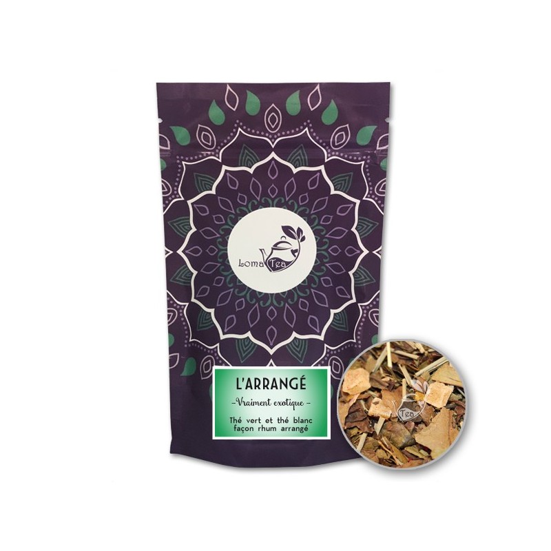 Thé vert L'ARRANGE LOMATEA VRAC 100g Thé vert L'ARRANGE LOMATEA VRAC 100g