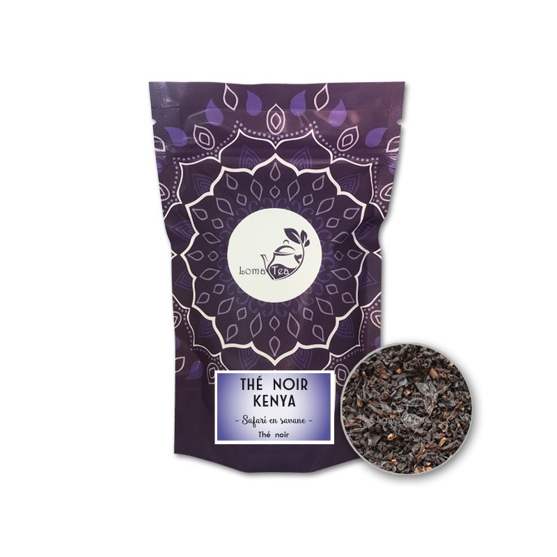 Thé noir KENYA Milima TGFOP LOMATEA VRAC 100g Thé noir KENYA Milima TGFOP LOMATEA VRAC 100g