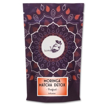 Infusão Moringa Macha Detox Lomatea VRAC 70G