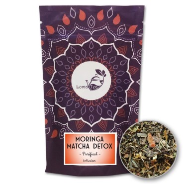 Infusão Moringa Macha Detox Lomatea Bulk 100g