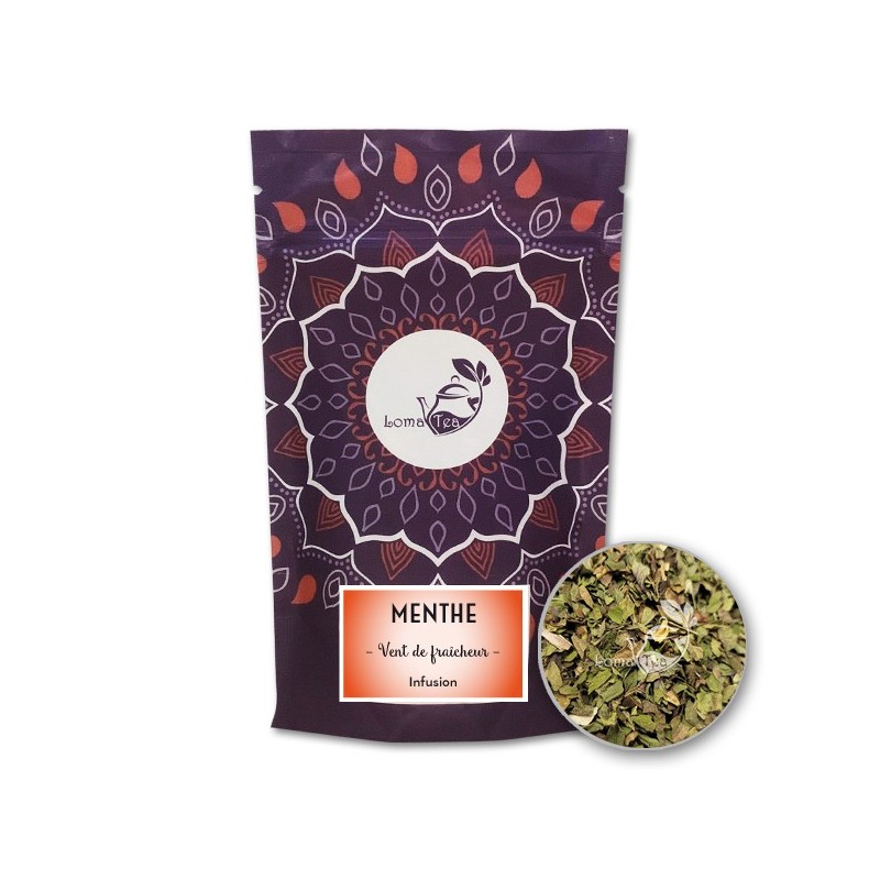 Infusion Menthe Poivrée LOMATEA VRAC 70 g Infusion Menthe Poivrée LOMATEA VRAC 70 g