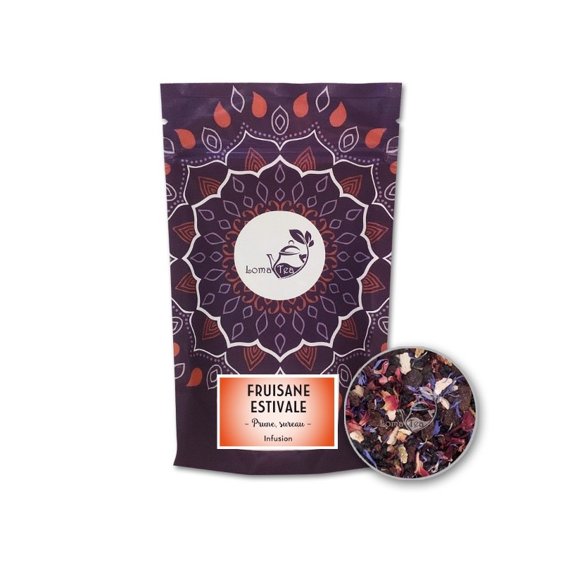 Infusion Fruisane estivale LOMATEA VRAC 100g Infusion Fruisane estivale LOMATEA VRAC 100g