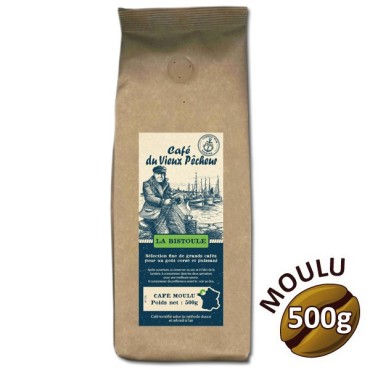 Requisito café Moulu la Bistoule 500g - Café du Vieux Fisherman
