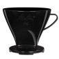 Porte-filtre noir plastique 1x6 POUR OVER - MELITTA Porte-filtre noir plastique 1x6 POUR OVER - MELITTA