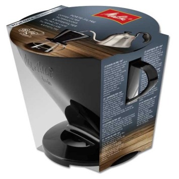 Porte-filtre noir plastique 1x6 POUR OVER - MELITTA