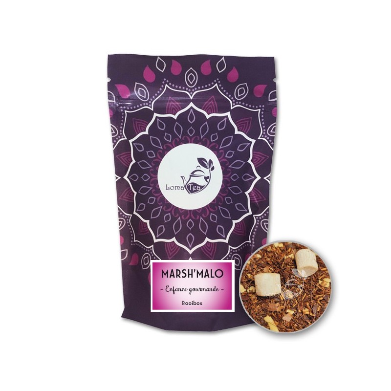Rooibos MARSH'MALO LOMATEA VRAC 100g Rooibos MARSH'MALO LOMATEA VRAC 100g