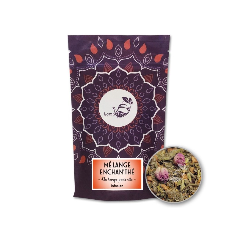 Infusion MÉLANGE ENCHAN'THÉ LOMATEA VRAC 100G Infusion MÉLANGE ENCHAN'THÉ LOMATEA VRAC 100G