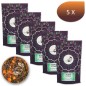 X 5 Pacchetto di tè bianco Star Lamatea Bulk 100g X 5 Pacchetto di tè bianco Star Lamatea Bulk 100g