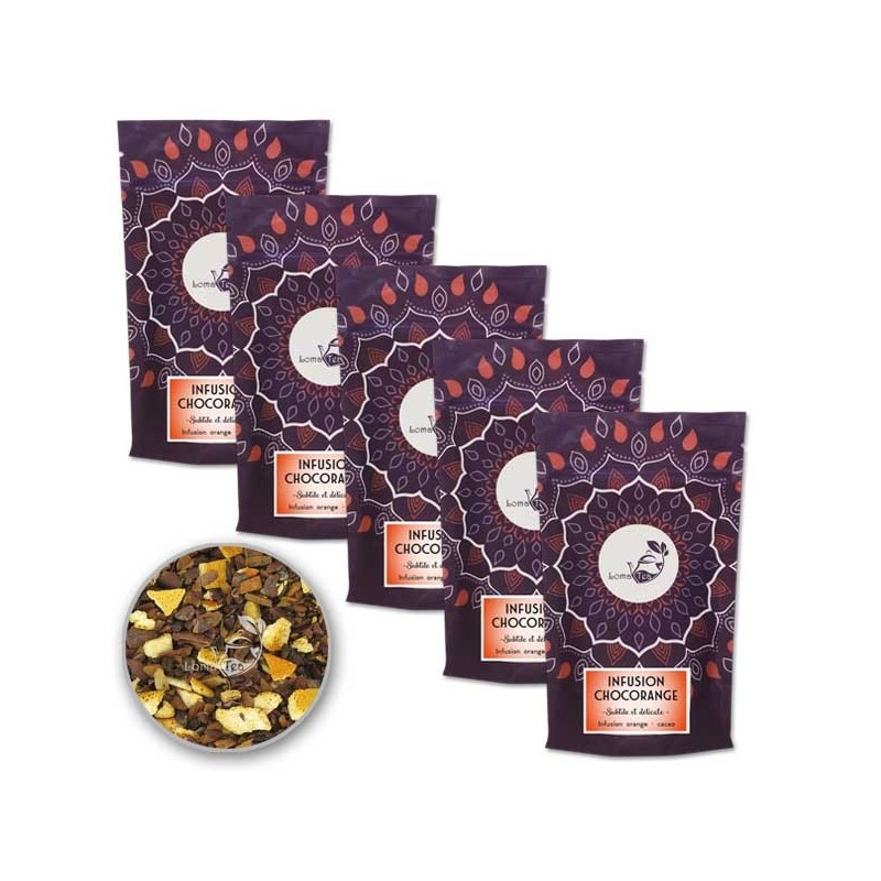 Pack x 5 Infusion CHOCORANGE LOMATEA VRAC 100g Pack x 5 Infusion CHOCORANGE LOMATEA VRAC 100g
