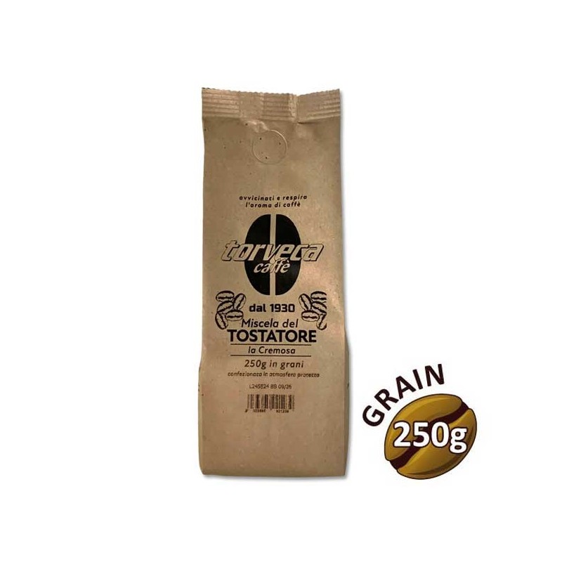 Café grain TOSTATORE - 250g - TORVECA Café grain TOSTATORE - 250g - TORVECA