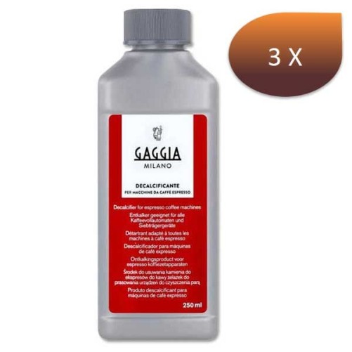 3 X Détartrant Origine 250 ml GAGGIA  21001681 / 996530010512