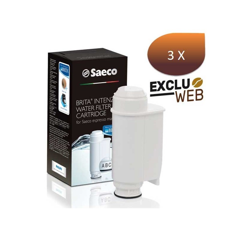 3 x Cartouche filtrante SAECO Brita Intenza +1005405 / 21002301 / 421944078331 3 x Cartouche filtrante SAECO Brita Intenza +1005405 / 21002301 / 421944078331