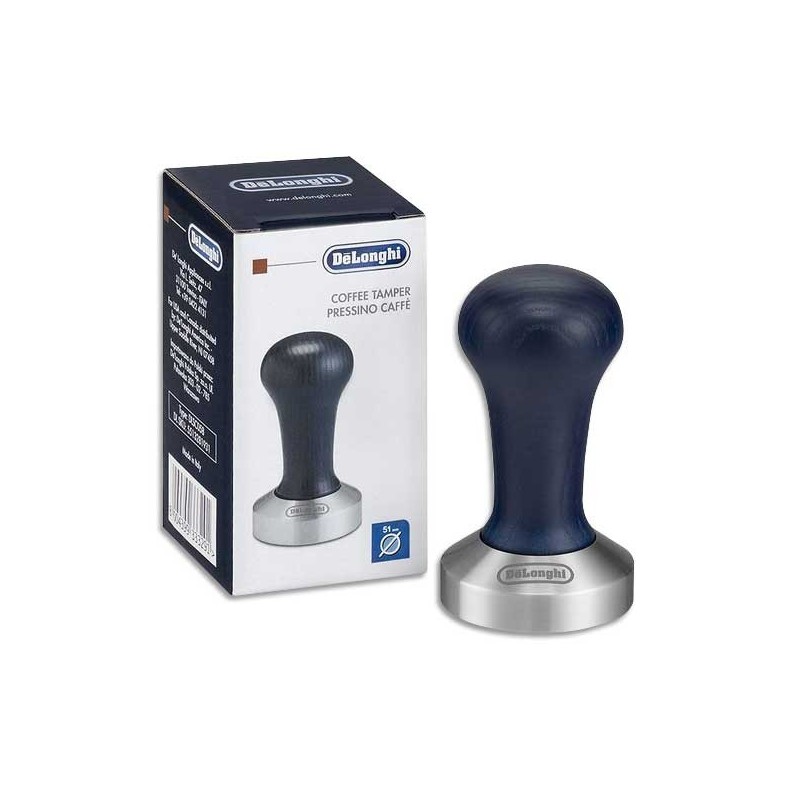Tamper Coffee Bois 51mm DLSC058 DELONGHI 5513281931 Tamper Coffee Bois 51mm DLSC058 DELONGHI 5513281931