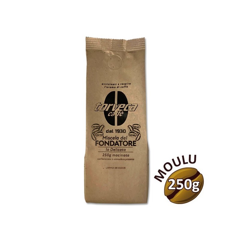 Café moulu FONDATORE - 250g - TORVECA Café moulu FONDATORE - 250g - TORVECA