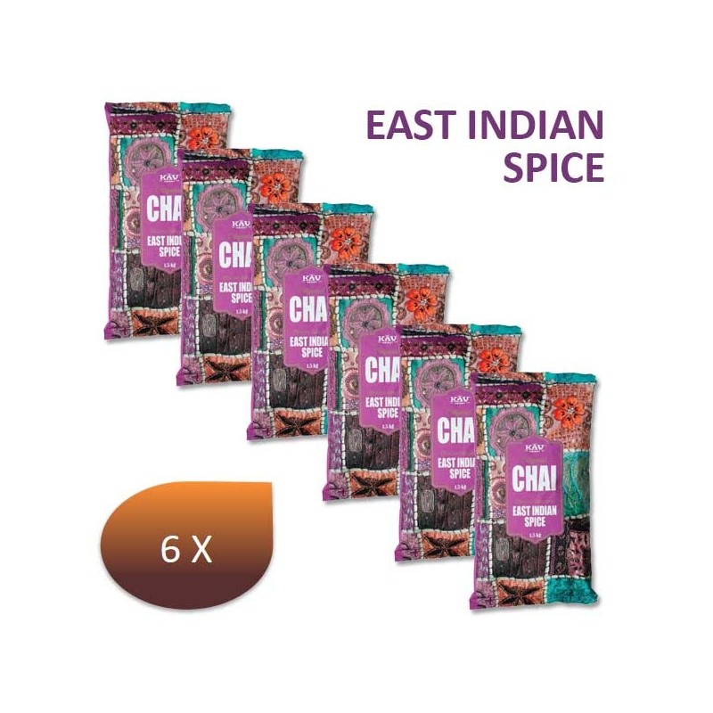 Pack x 6 Chaï latte EAST INDIAN SPICE 1,5 Kg - KAV ORIENT Pack x 6 Chaï latte EAST INDIAN SPICE 1,5 Kg - KAV ORIENT