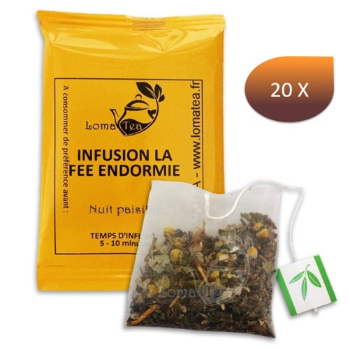 Infusion La Fée endormie-LOMATEA x 20 infusettes individuelles