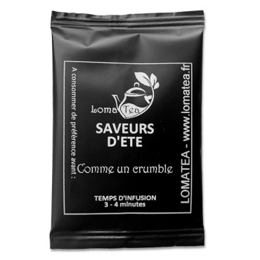 Thé noir Saveurs d'été LOMATEA x 20 infusettes individuelles