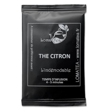 Thé noir au citron LOMATEA x 20 infusettes individuelles