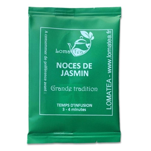 Thé vert NOCES DE JASMIN LOMATEA x 20 infusettes individuelles