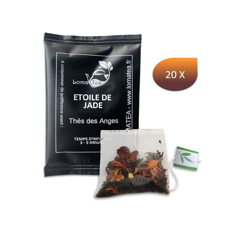 Thé noir L'étoile de Jade LOMATEA x 20 infusettes individuelles