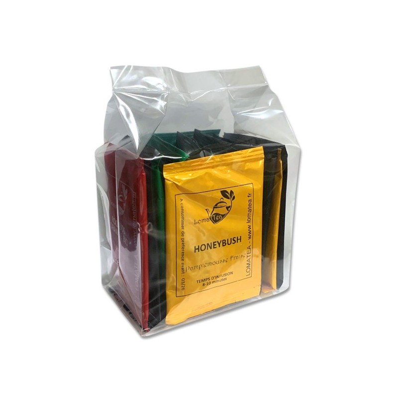 Assortiment découverte de thés x 16 infusettes individuelles - LOMATEA Assortiment découverte de thés x 16 infusettes individuelles - LOMATEA