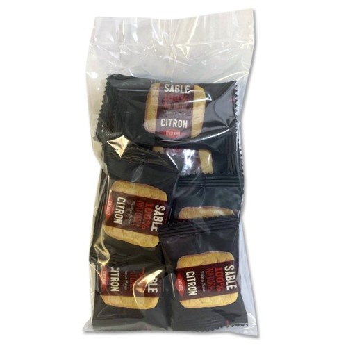 Sachet x 20 sablés Citron bio et gingembre - GOULIBEUR