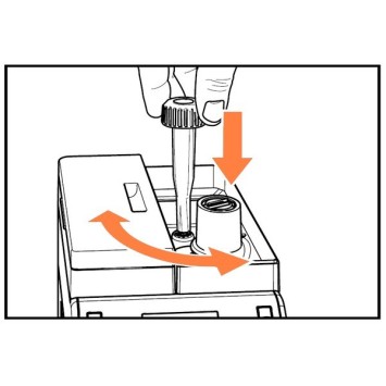 Saeco version adjustment key