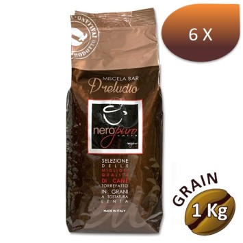 Kaffee in Körnern Miscela Bar Preludio Nero Puron 1 kg -