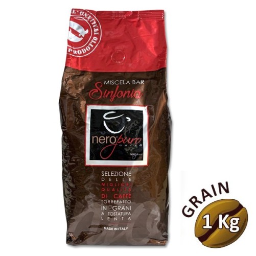 Café en Grains Miscela Bar SINFONIA NERO PURO- 1 Kg -