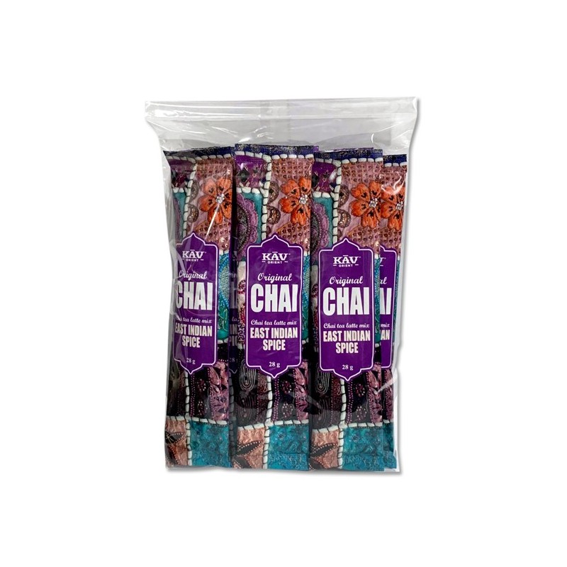 Chaï latte East Indian Spice en dose individuelle 28g x10 sticks - KAV ORIENT Chaï latte East Indian Spice en dose individuelle 28g x10 sticks - KAV ORIENT