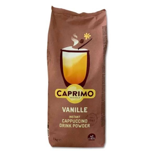 Pack x10 Café cappuccino VANILLE CAPRIMO 1 Kg