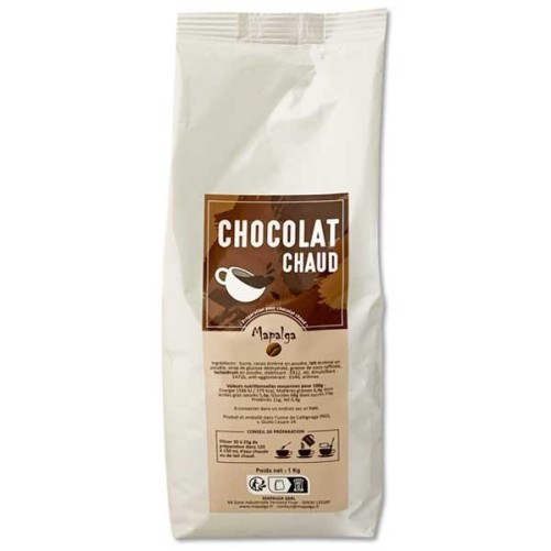 Chocolat chaud instantané 25% cacao - 1 kg MAPALGA